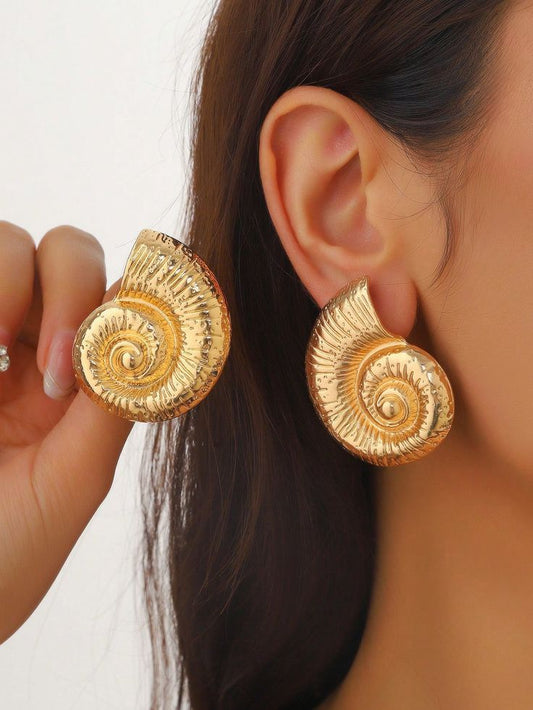 Statement Snail Earring