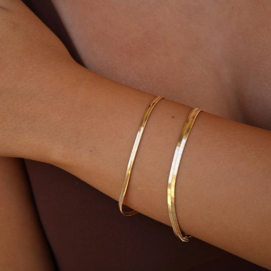 snake chain bracelet