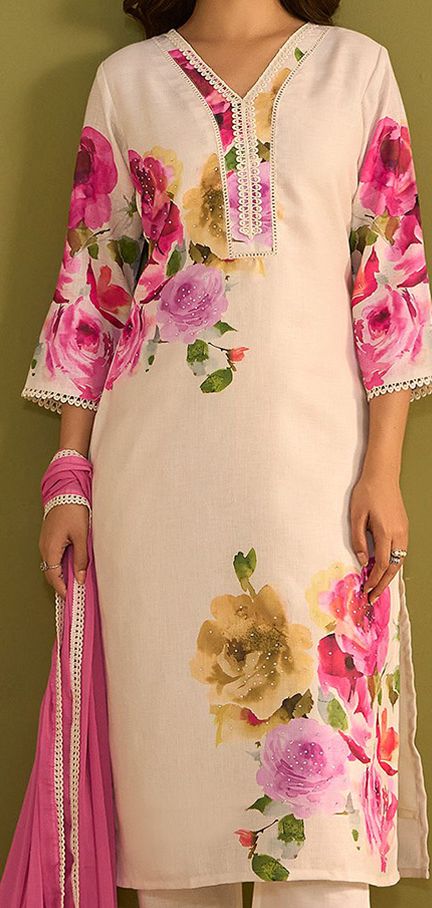 Floral Multicolor Kurta Set