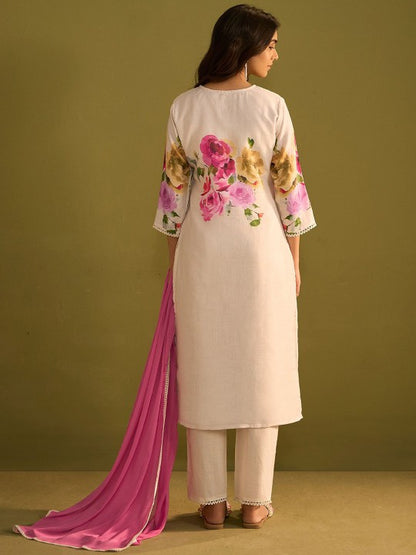Floral Multicolor Kurta Set