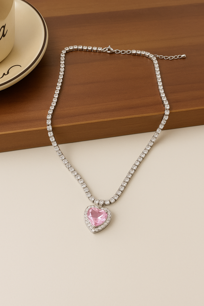 Silver Plated Heart Pendant