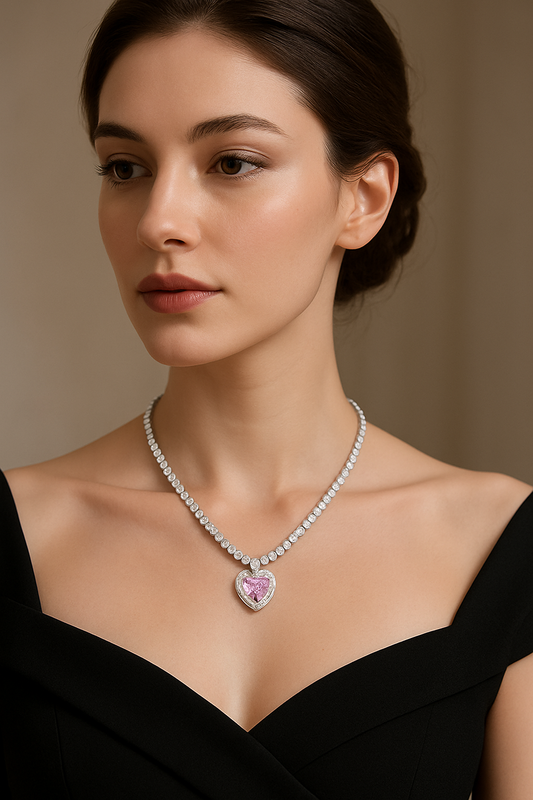 Silver Plated Heart Pendant