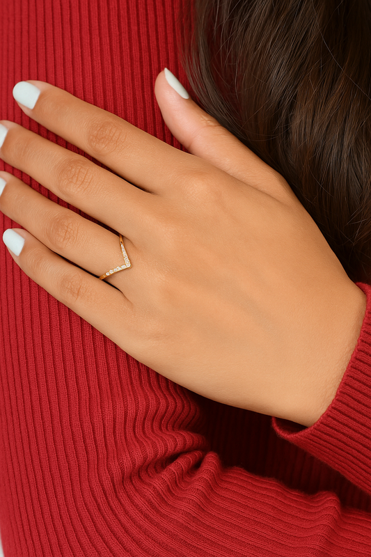 The Crown Curve Ring