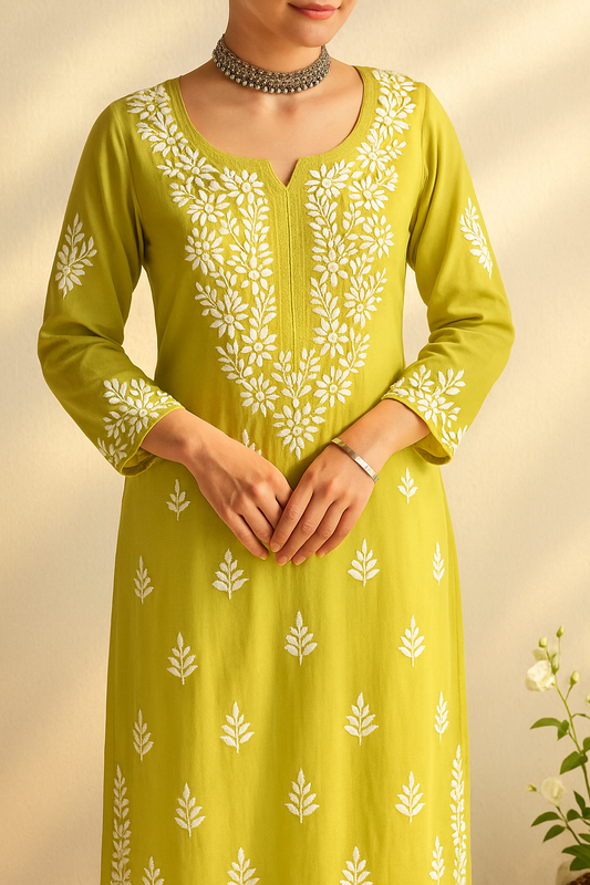 Green Kurta