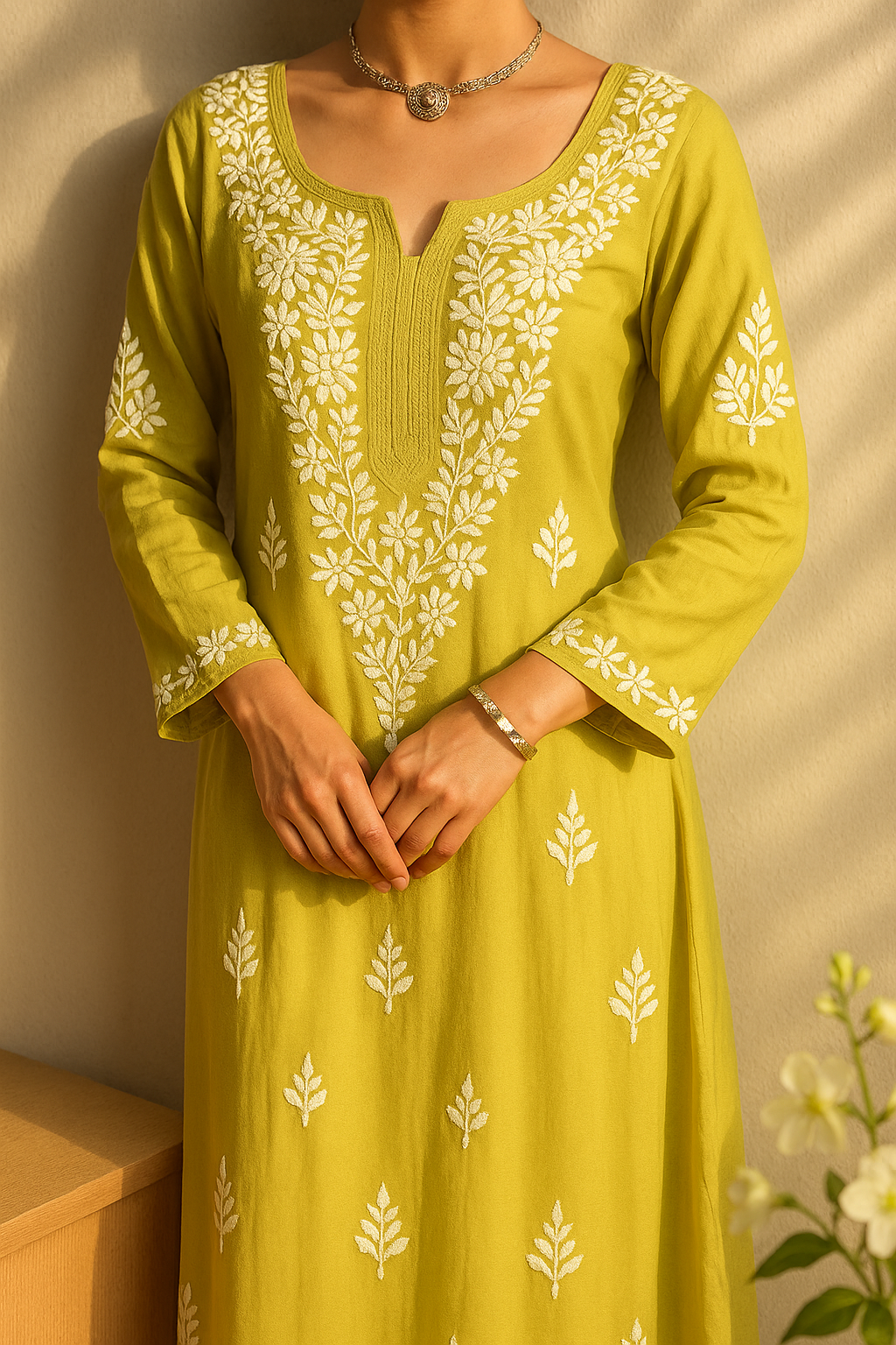 Green Kurta