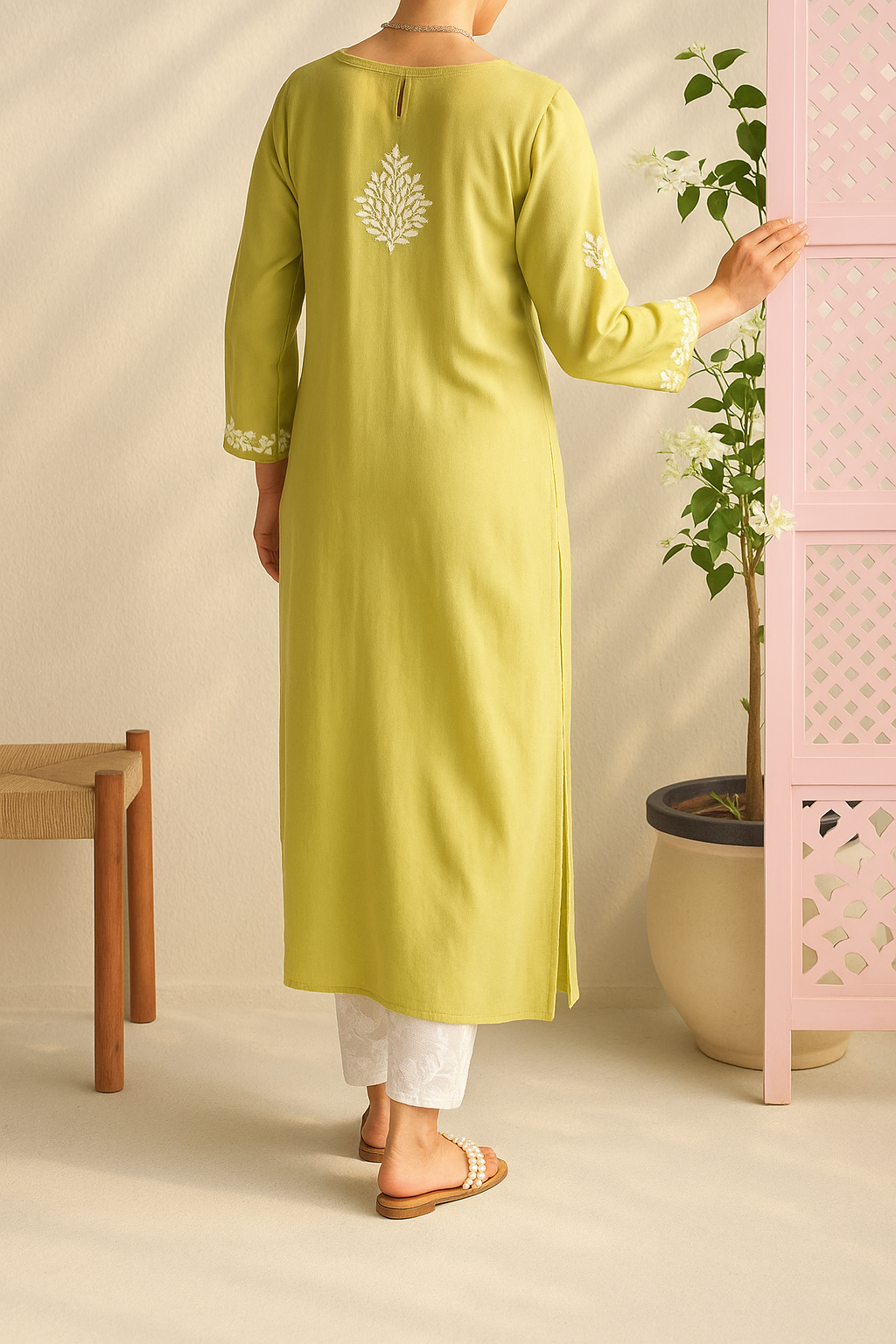 Green Kurta