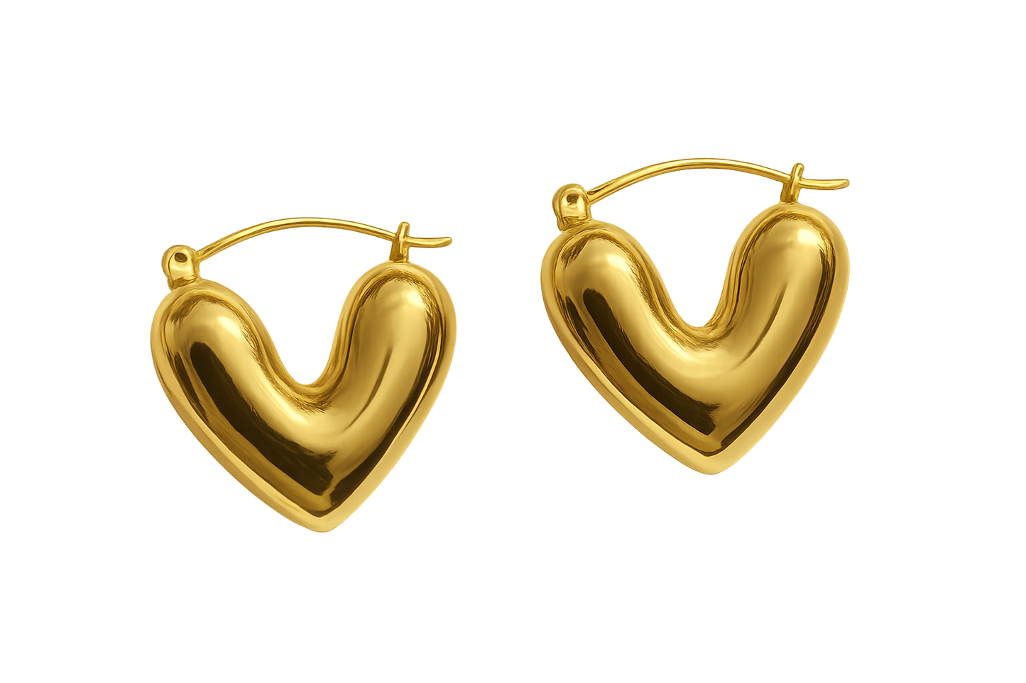 Statement Heart Earrings
