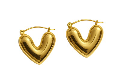 Statement Heart Earrings