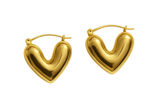Statement Heart Earrings