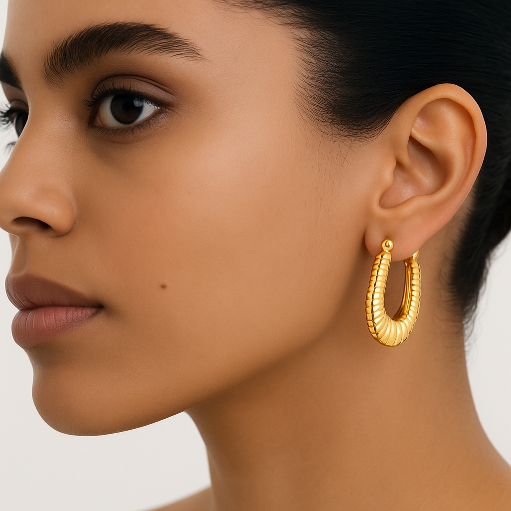 U shape Retro Vinatge Earrings