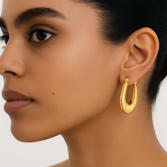 U shape Retro Vinatge Earrings