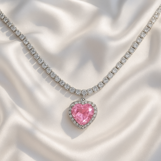 Silver Plated Heart Pendant