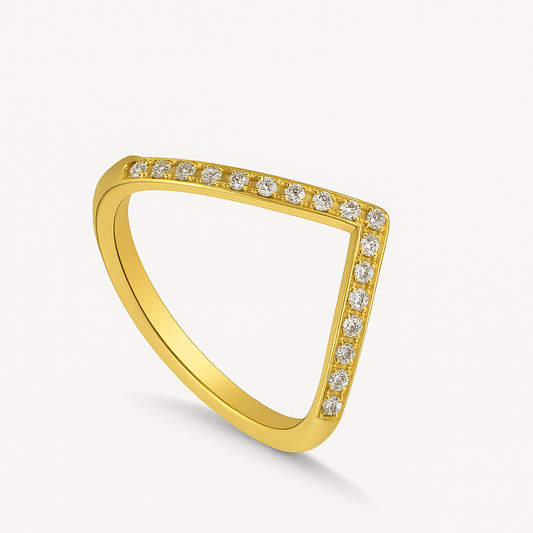 The Crown Curve Ring