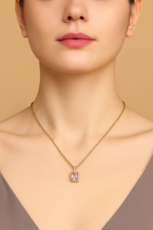 Blush Radiance Pendant