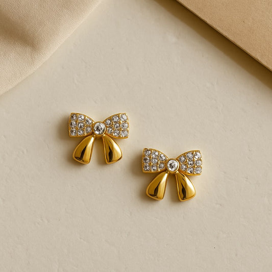 Bow earrings