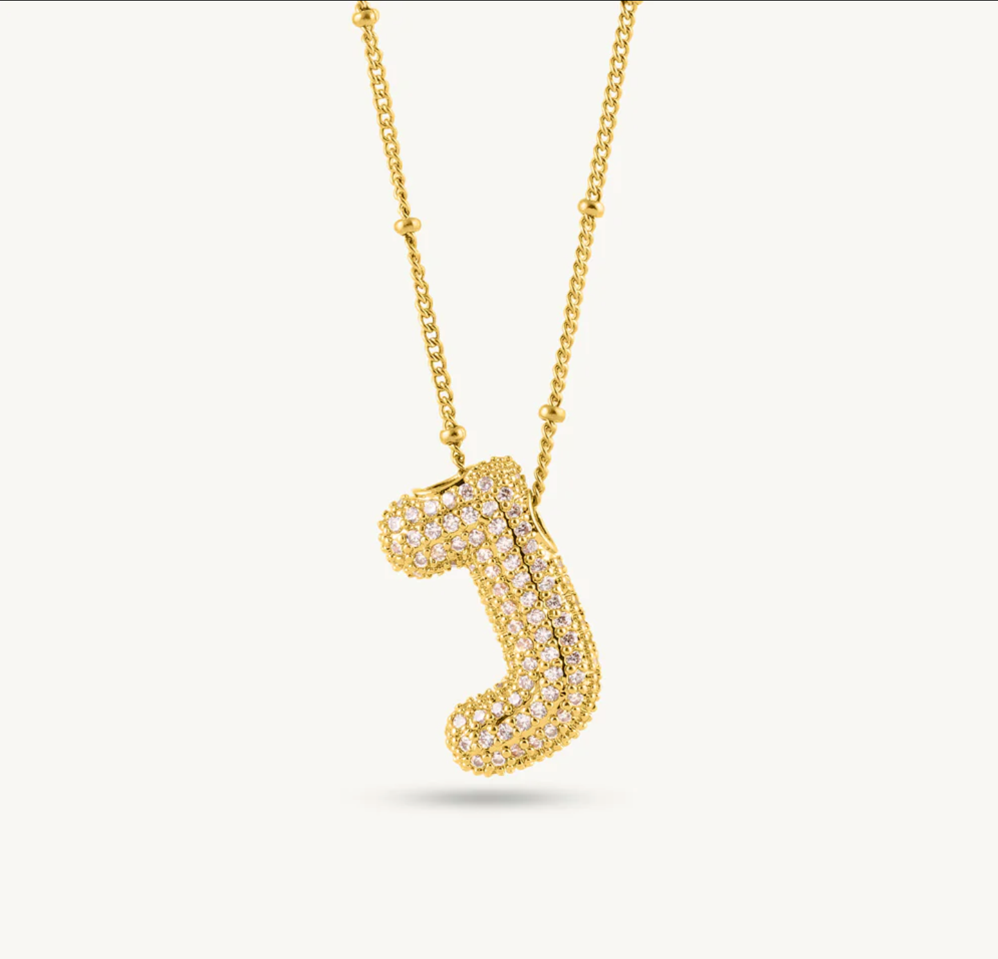 Personalized J Initial Jewelry