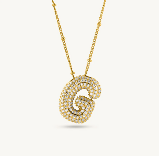 Personalized G Initial Jewelry