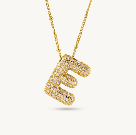 Personalized E Initial Jewelry