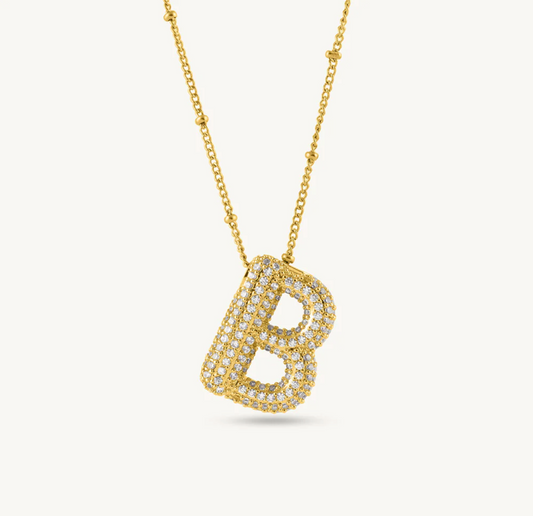 Personalized B Initial Jewelry