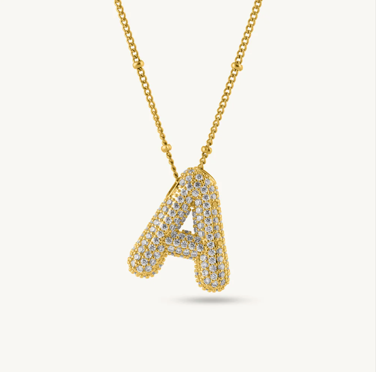 Personalized A Initial Jewelry