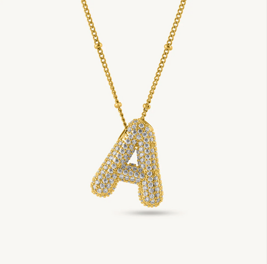 Personalized A Initial Jewelry
