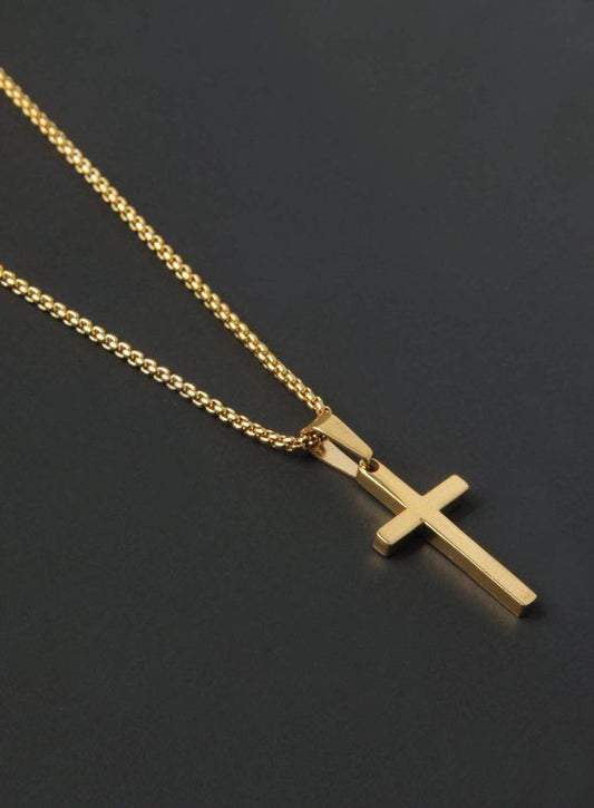 Gold Cross Chain